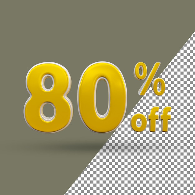 3d Gold Textnummer 80 Prozent Rabatt
