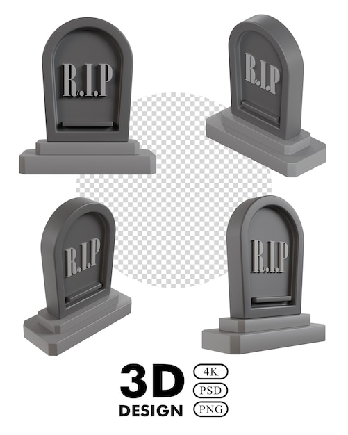 3D-Grab isoliert