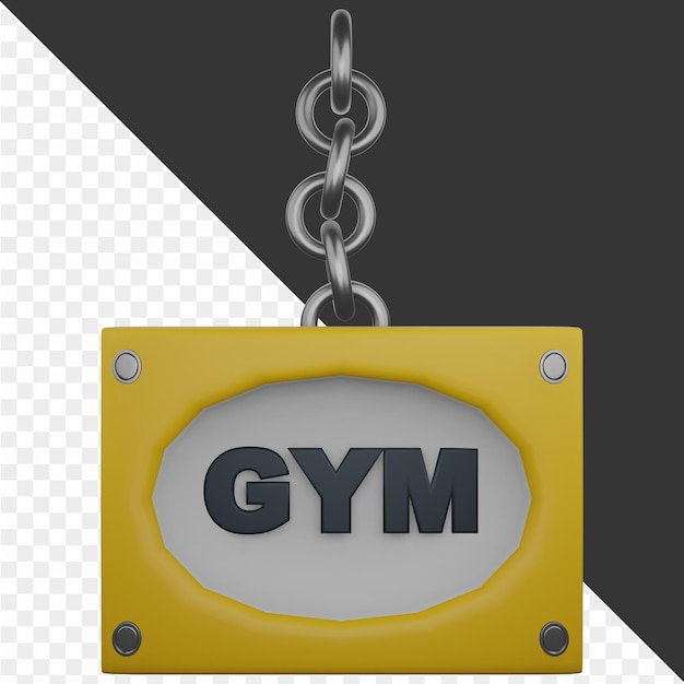 3d-gym-illustrationen