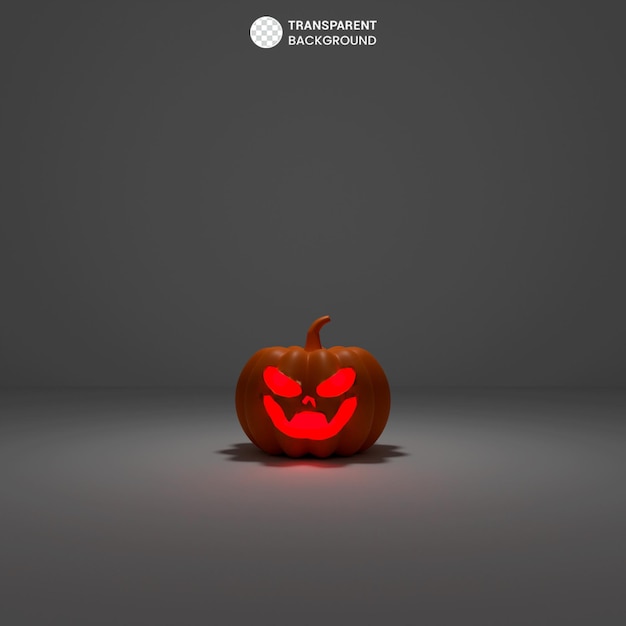 PSD 3d-halloween-kürbis