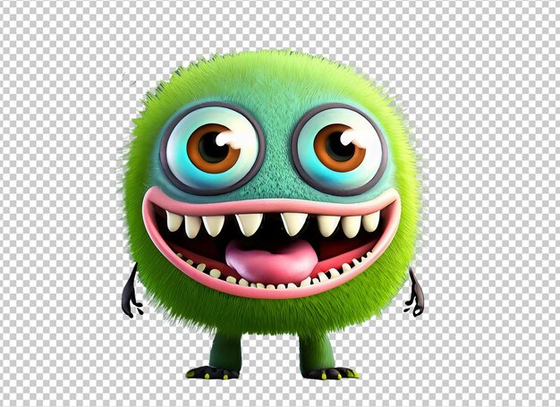 3d-halloween-monster