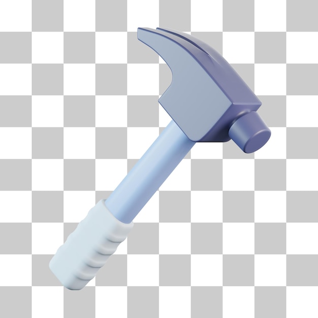 3D-Hammer-Icon