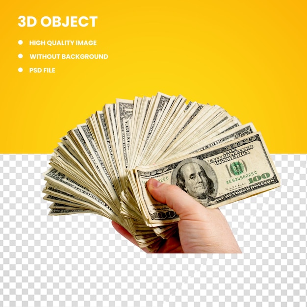 3d-hundert-dollar-schein