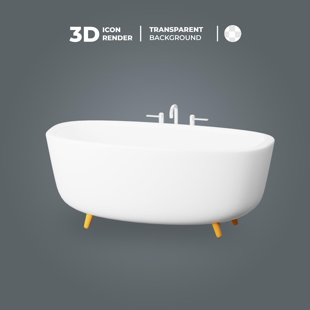 PSD 3d-icon-badewanne