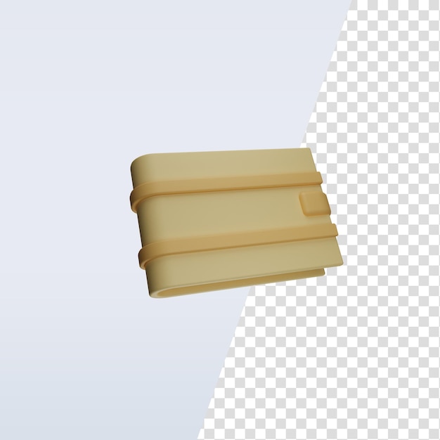 PSD 3d-icon-brieftasche