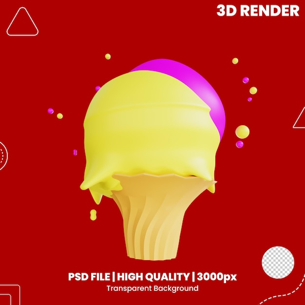 PSD 3d-icon-eiswinkel