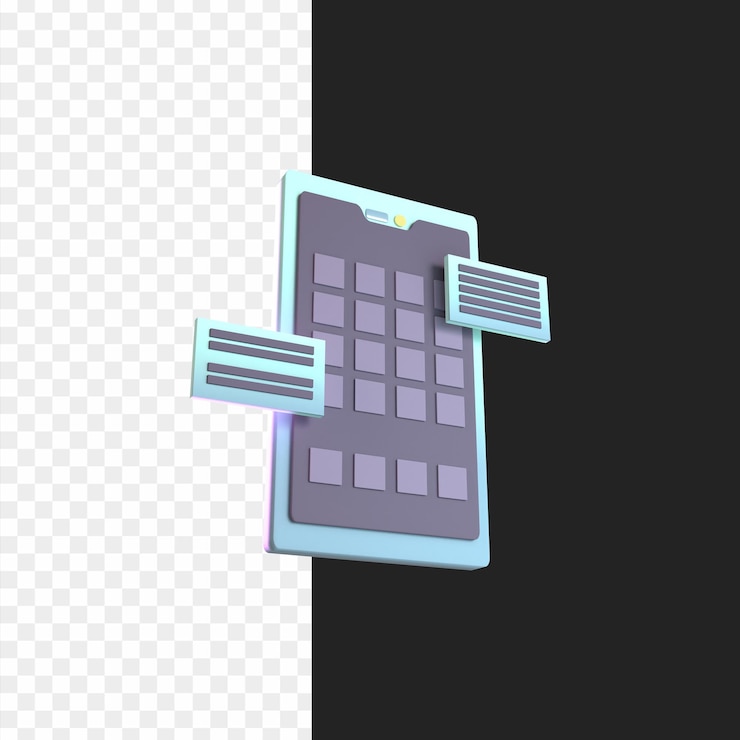 PSD 3d icon essentials necesidad diaria para negocios y trabajo