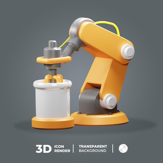 3d-icon-herstellungs-mischmaschine