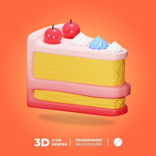 PSD 3d-icon-kuchen