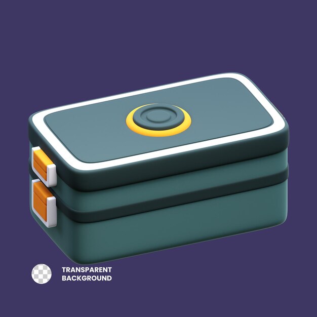 PSD 3d-icon-lunchbox