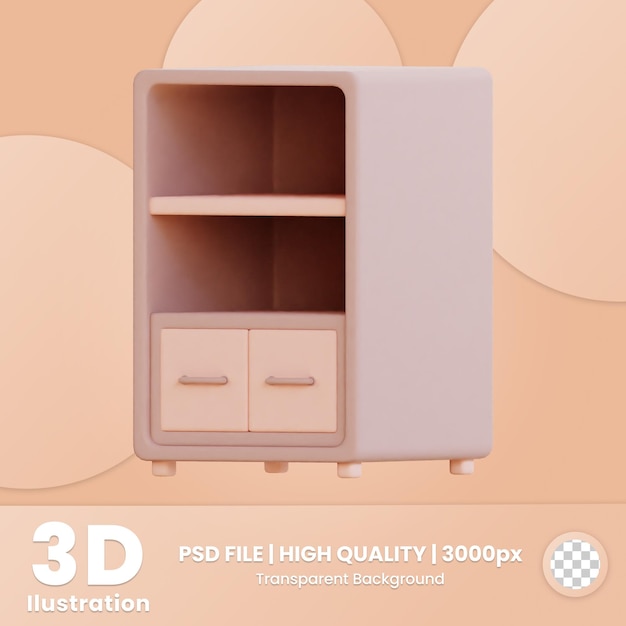 PSD 3d-icon-möbel