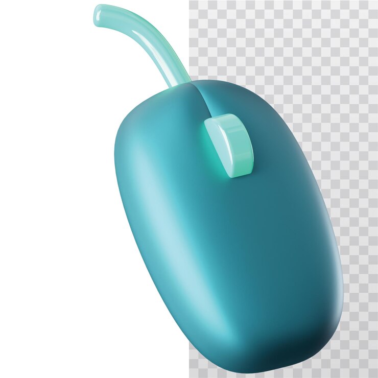 PSD 3d icon mouse illustration