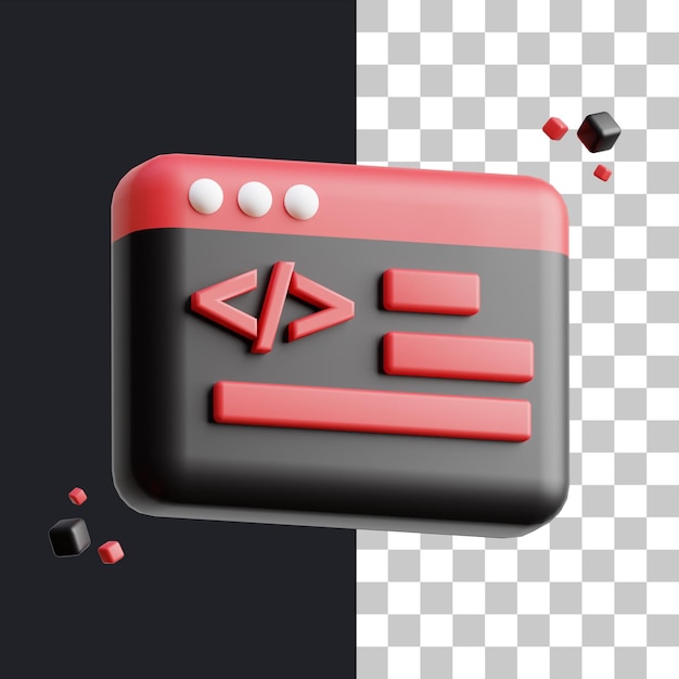 PSD 3d-icon-programm metaverse