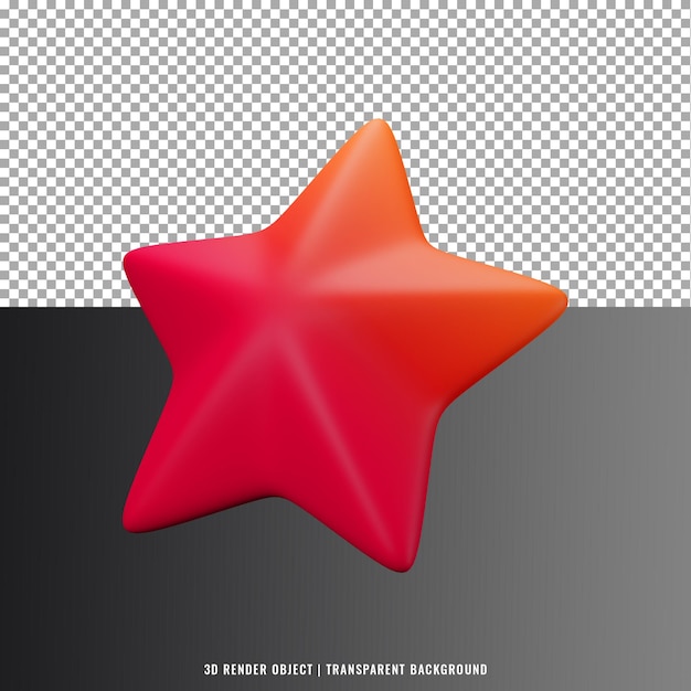 3D-Icon-Rendering-Objekt Premium Psd