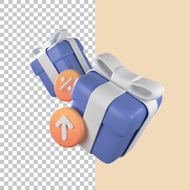 PSD 3d-icon-rendering von asset-design 3d- icon-illustration