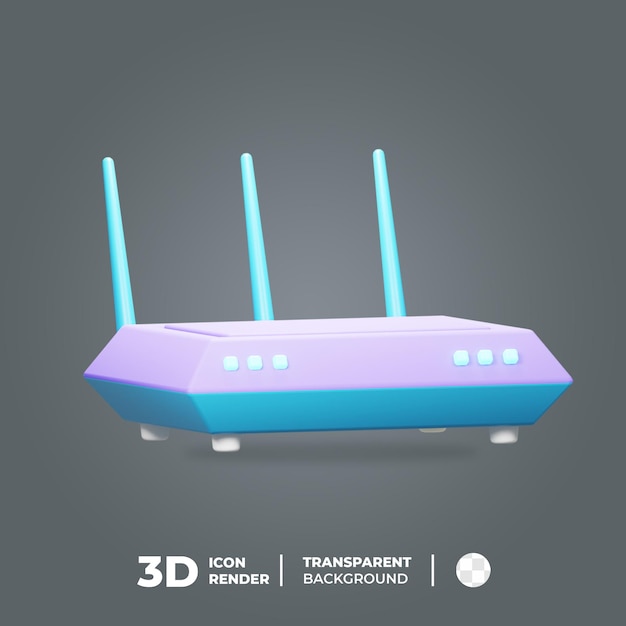 PSD 3d-icon-router