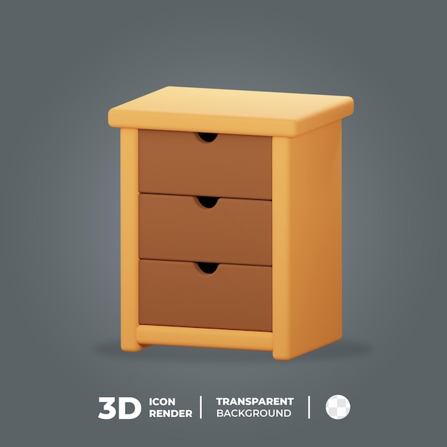 3D-Icon-Schublade