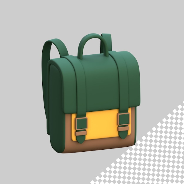3D-Icon-Tasche