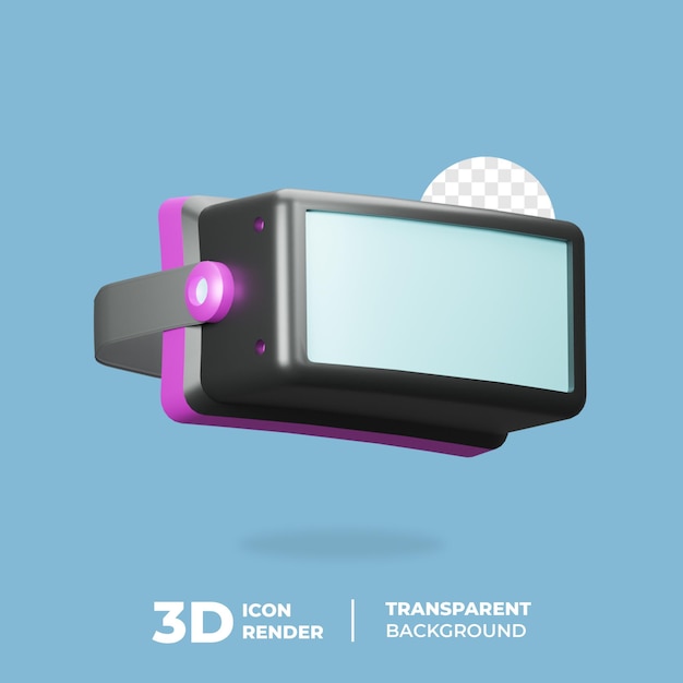 PSD 3d-icon-virtual-reality-box