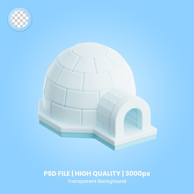 3D-Iconen-Igloo