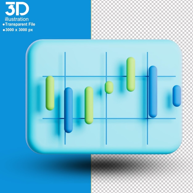 PSD 3d ícones gráficos ícone isolado 3d render ilustração