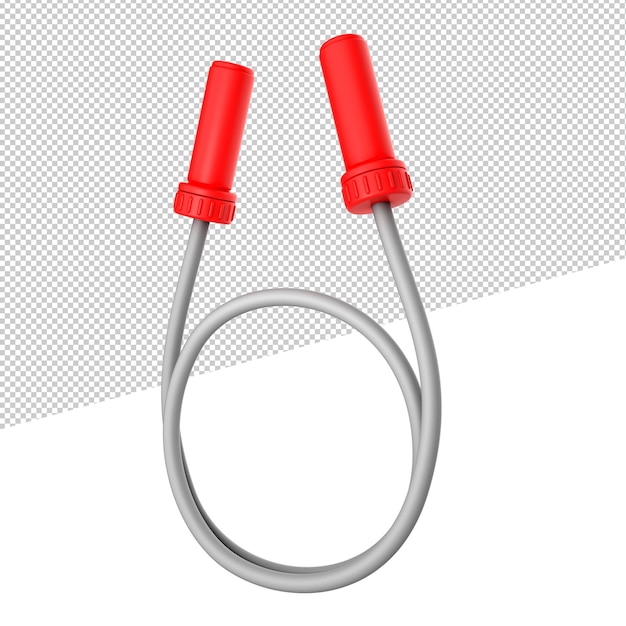 3d icono 3d renderizado ilustración jumprope