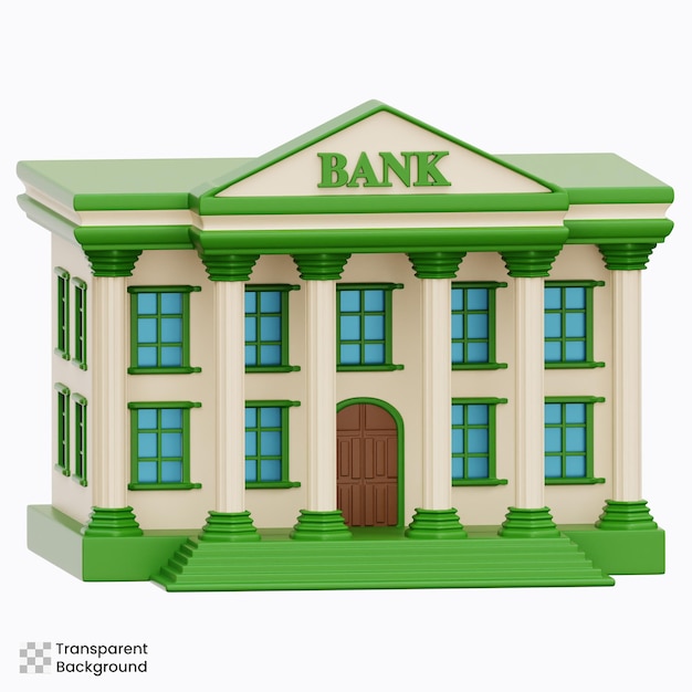 3D-Ikonen der Bank