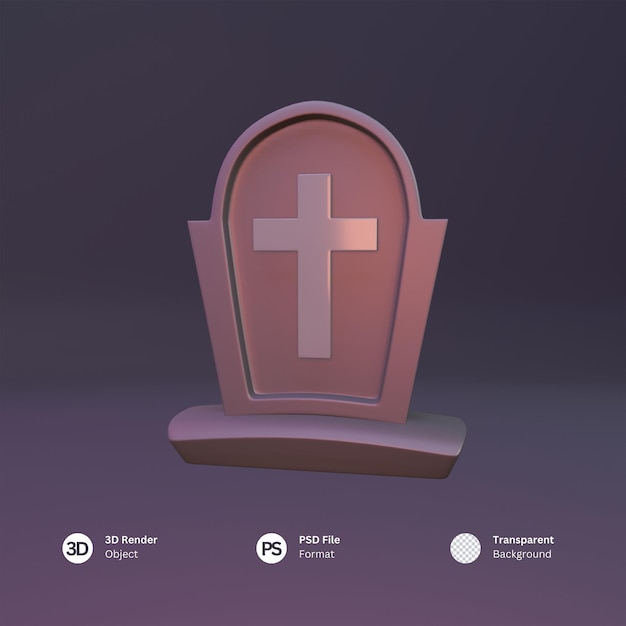 3D-Ikonen für Halloween