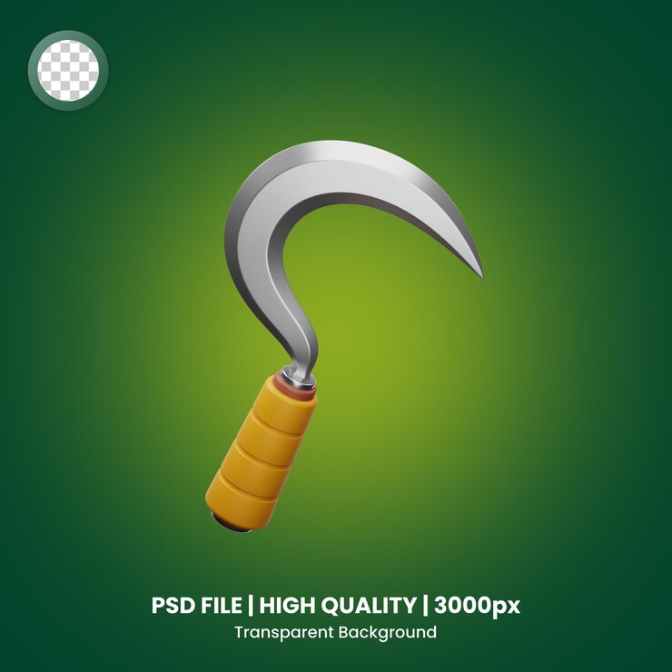 PSD 3d-ikonen-sickle