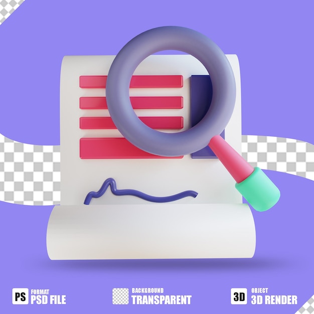 3d illustration bussines analysis data 2 suitable for bussines