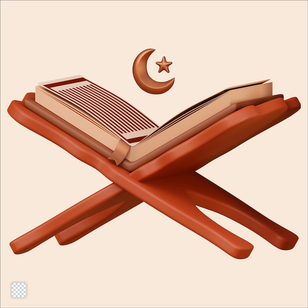 3D-Illustration der Ornamente von Ramadan Kareem