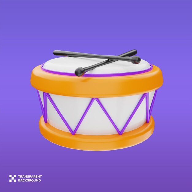 3D-Illustration der PSD-Trommel