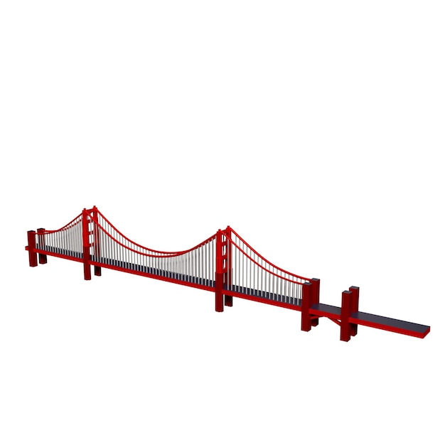 3D-Illustration des Gebäudehistoriums
