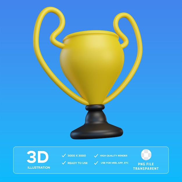 3D-Illustration des PSD-Cups