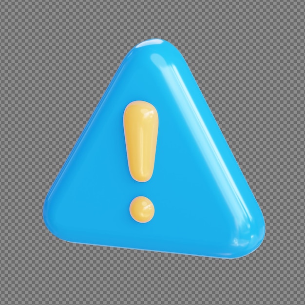 3D-Illustration eines abstrakten Designs mit durchsichtigem Hintergrund