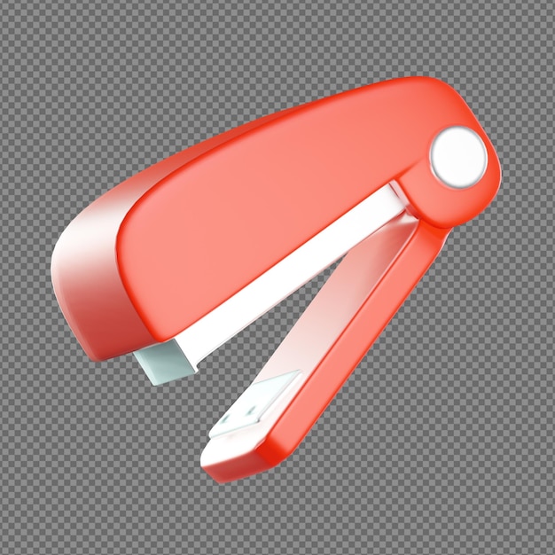 3D-Illustration eines abstrakten Designs mit durchsichtigem Hintergrund