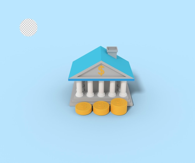 3d Illustration De La Finance Bancaire