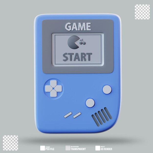 3D-Illustration für den Gameboy 2