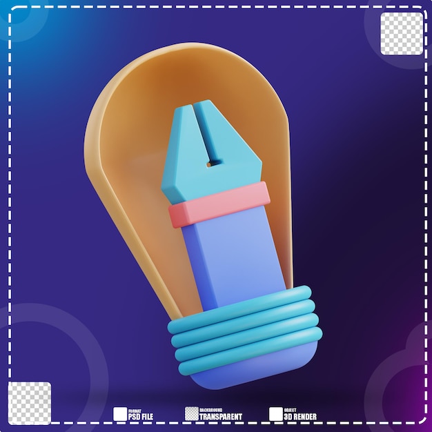 3D-Illustration Ideendesign 2