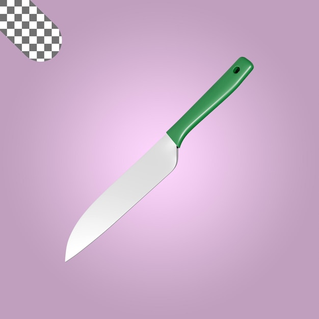 PSD 3d-illustration messer