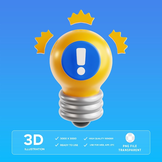 3D-Illustration mit PSD-Hint