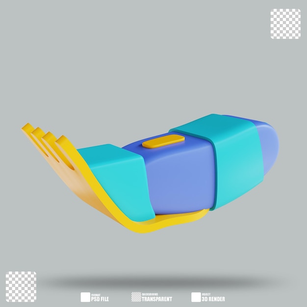 3d Illustration Rasoir électrique 2