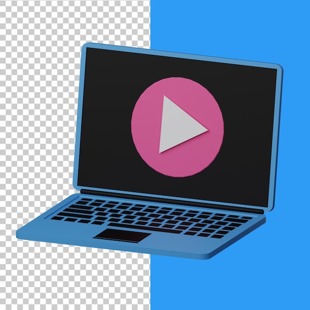 3D-Illustration und Kurs isoliert auf dem transparenten Hintergrund