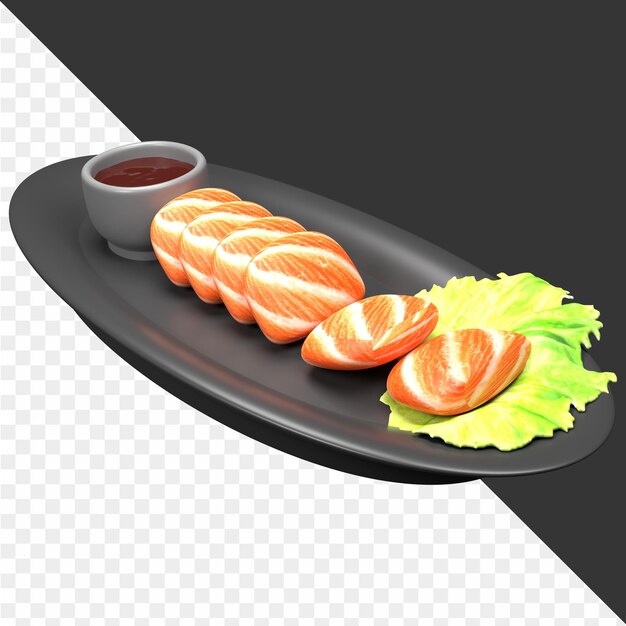 PSD 3d-illustrationen aus japan