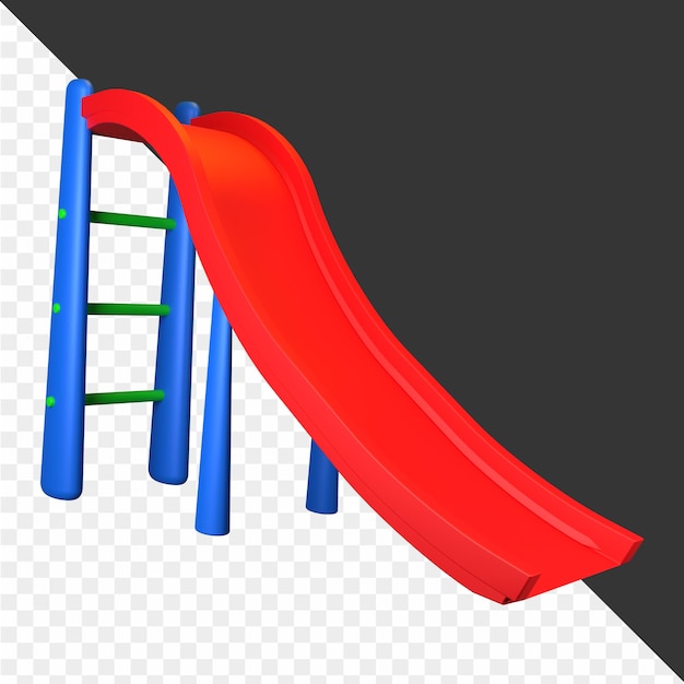 3D-Illustrationen für Kinderspielplätze