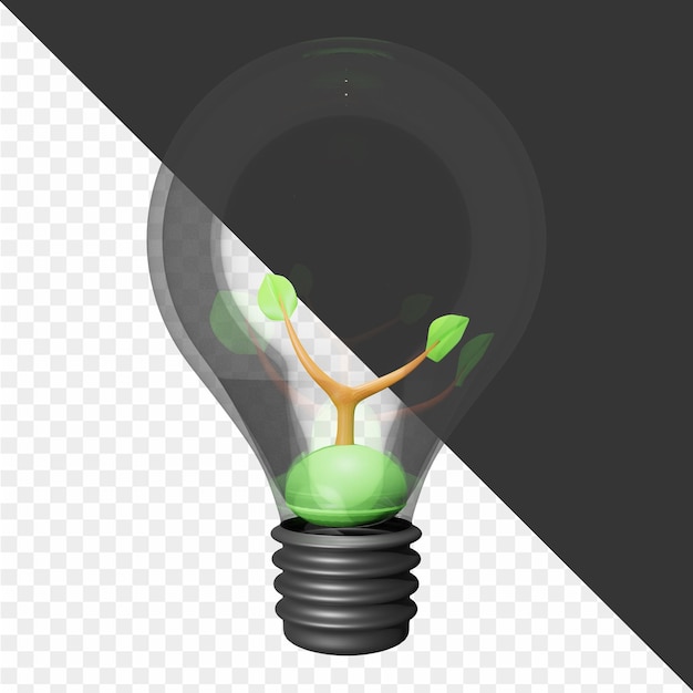 3D-Illustrationen zu Ökoenergie