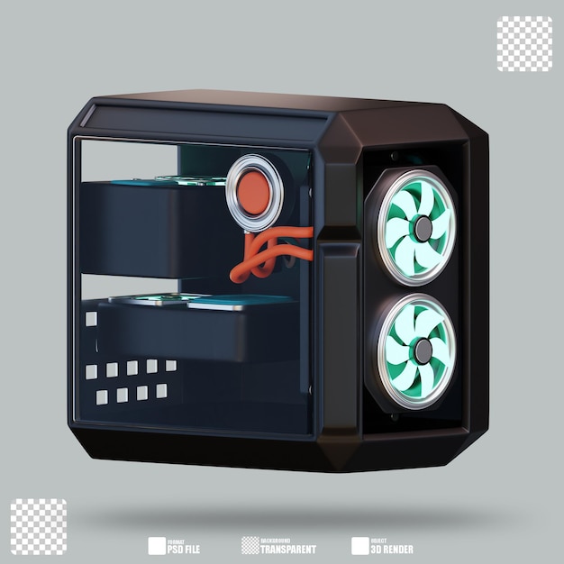 3D-Illustrationssystem Einheit 2