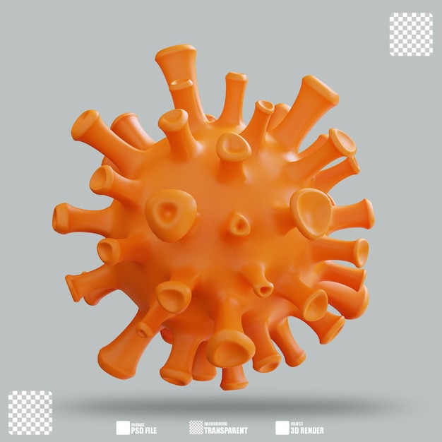 3d-illustrationsvirus 3