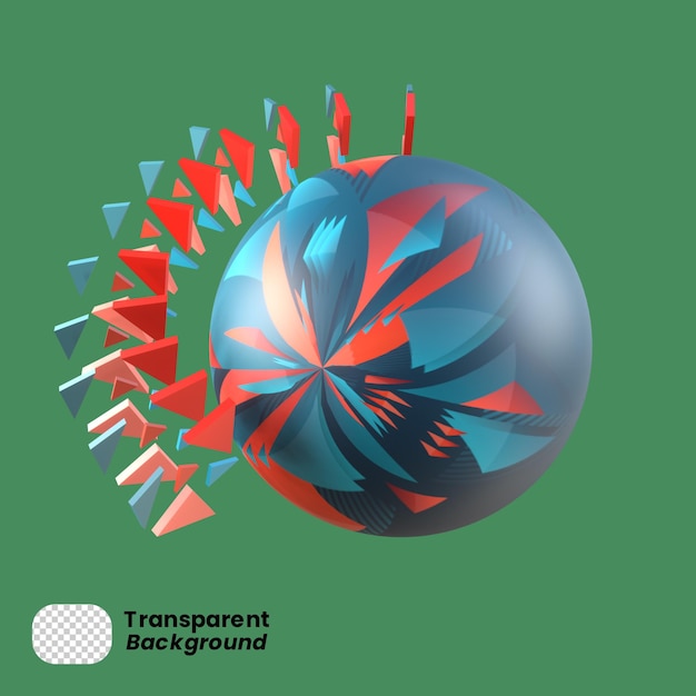 3d ilustrator planet abstarck