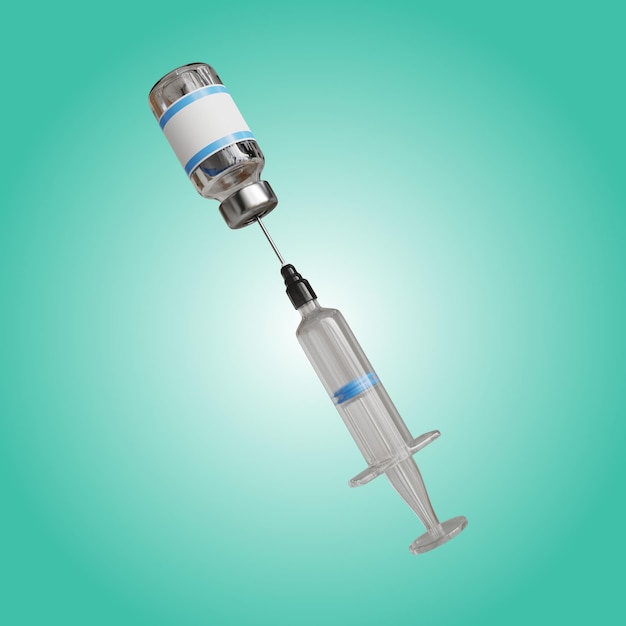 PSD 3d-injektions- und impfstoffflasche